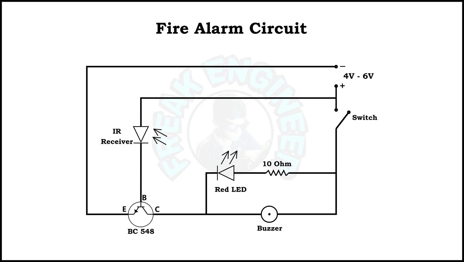 Fire Alarm Circuit Diagram Components