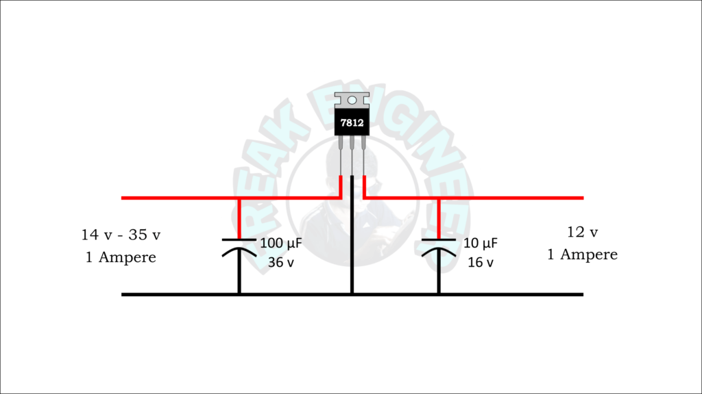 7812 voltage regulator circuit
