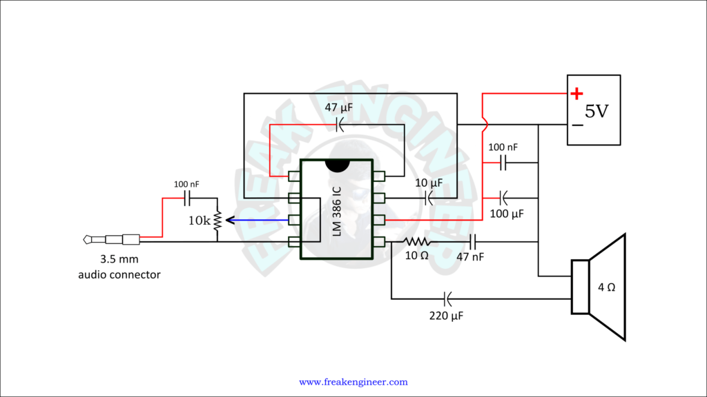 lm386 audio amplifier